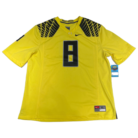 '00s Oregon Ducks #8 Jersey