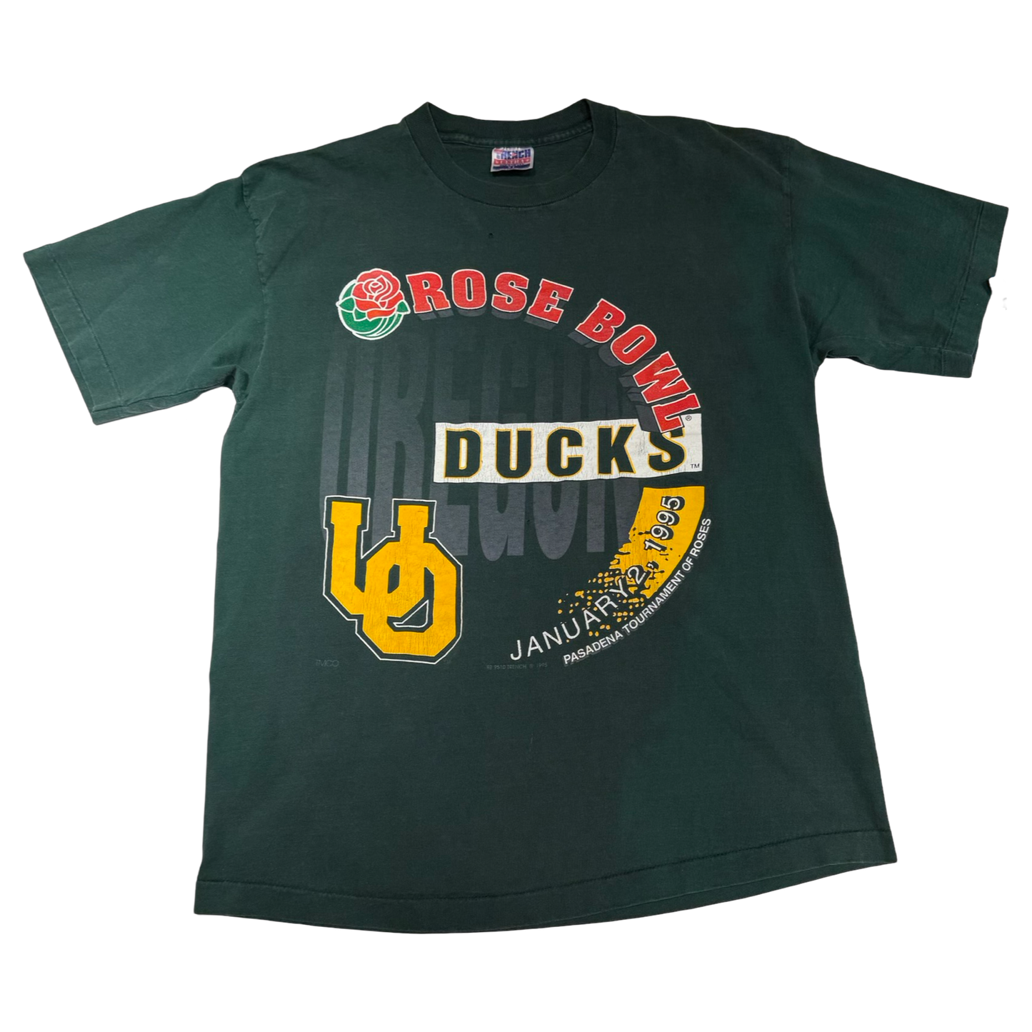 '95 Oregon Ducks Rose Bowl Tee