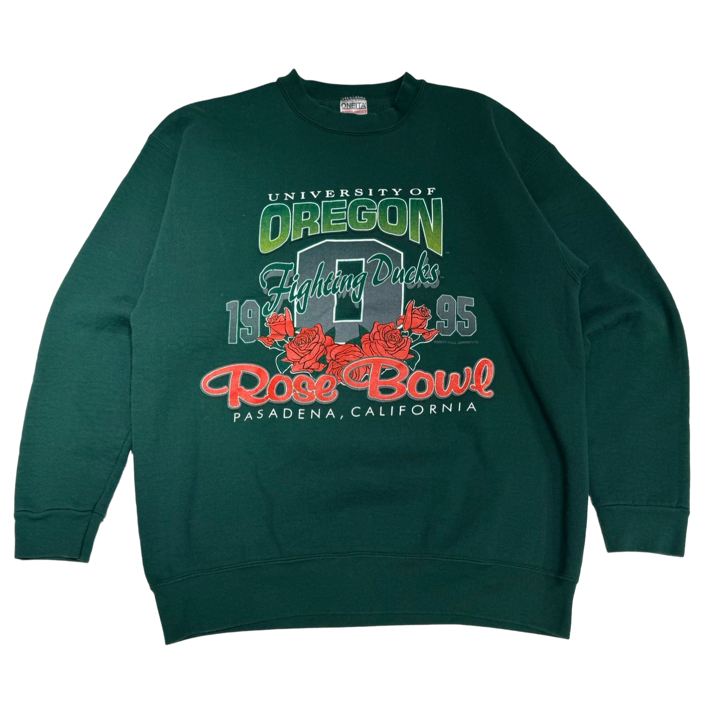 '95 Oregon Ducks Rose Bowl Crewneck