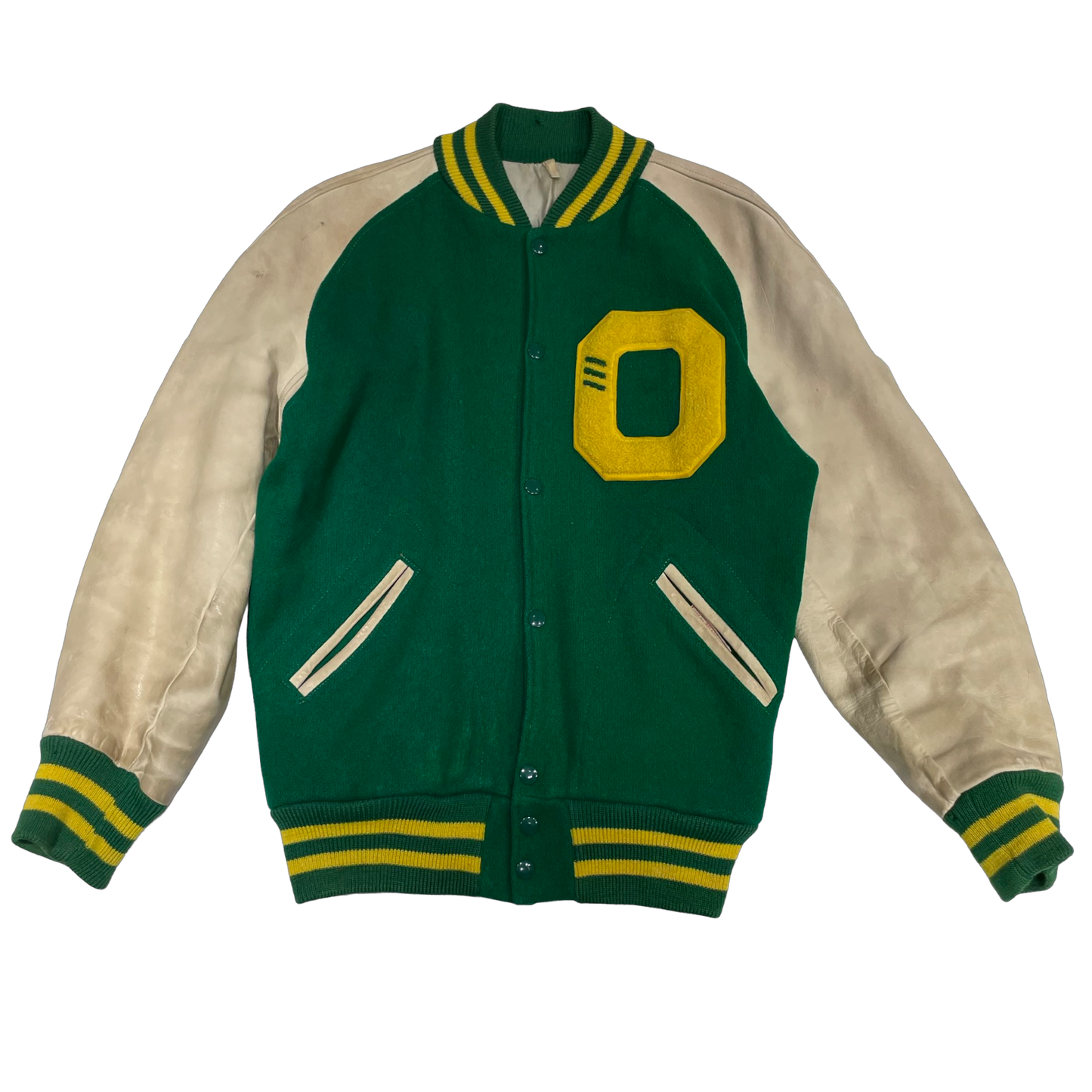 50s-60s Oregon Ducks Letterman Jacket