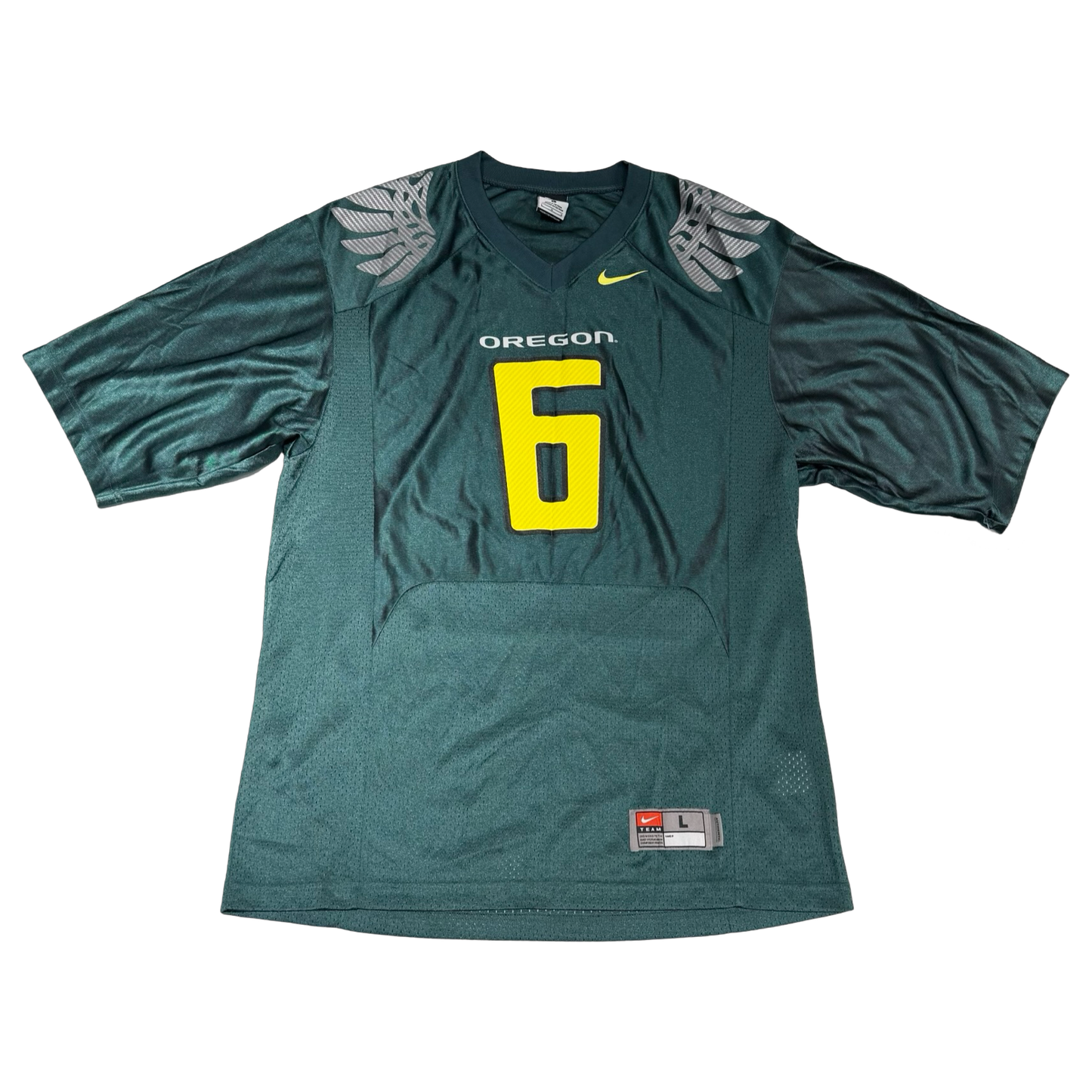 NWT '00s Oregon Ducks #6 Jersey