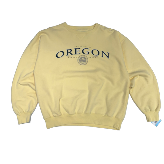 '00s Oregon Ducks Crest Crewneck