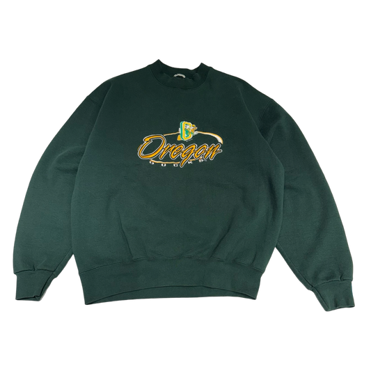 '90s Oregon Ducks Embroidered Crewneck