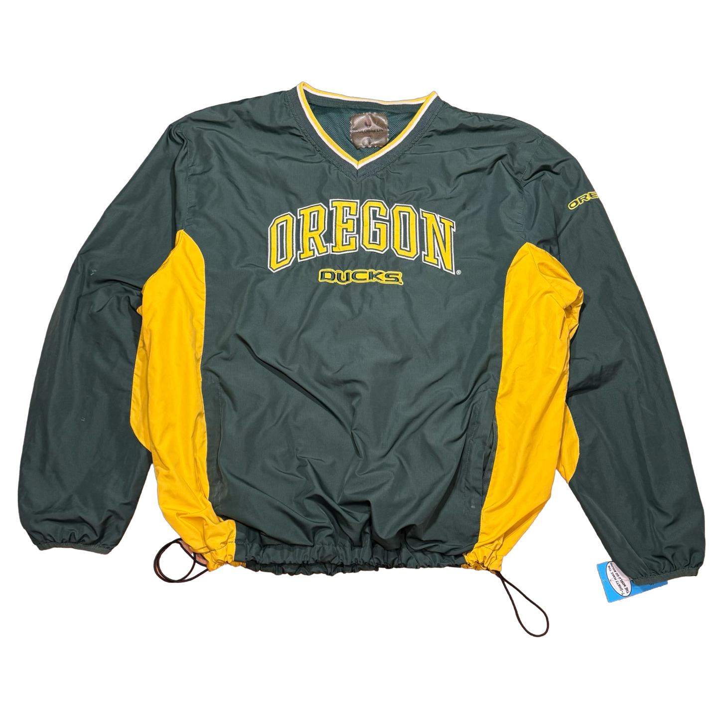 '00s Oregon Ducks Embroidered Windbreaker