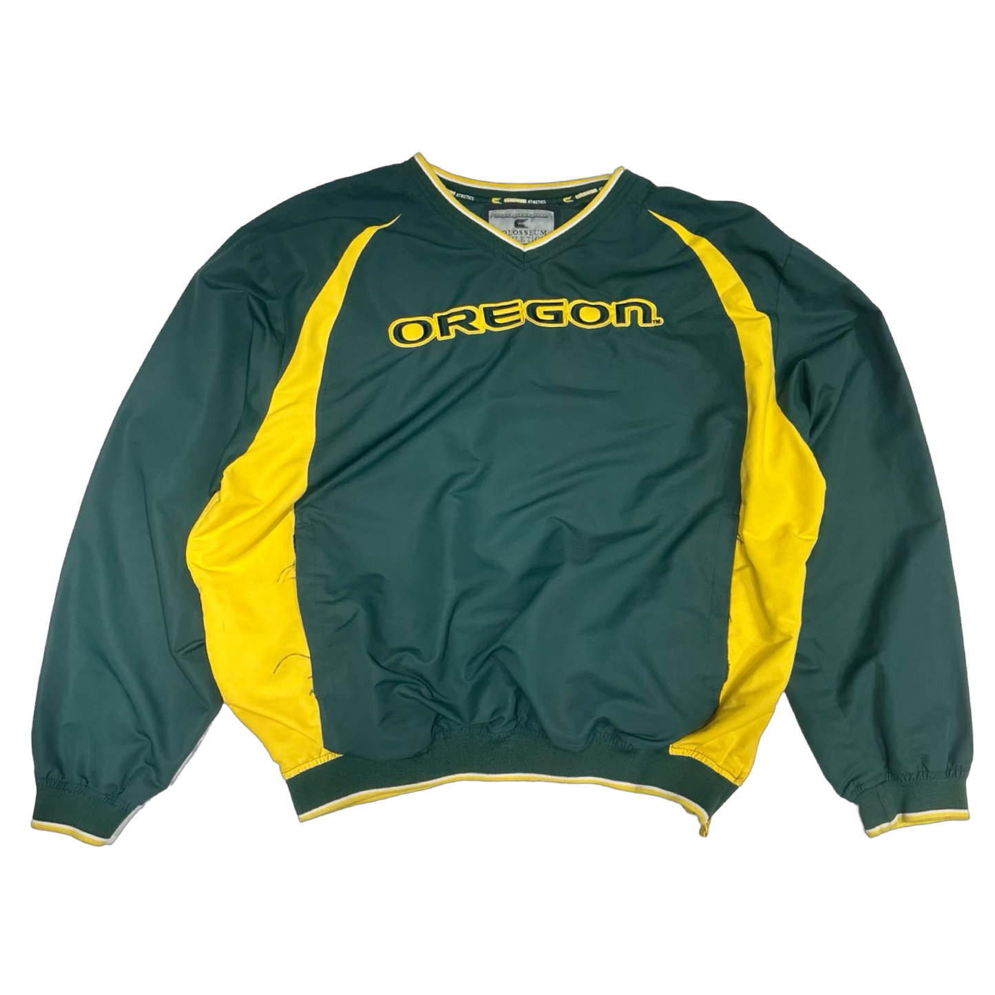 '00s Oregon Ducks Embroidered Windbreaker