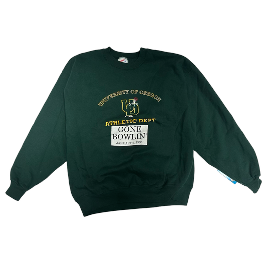 '95 Oregon Ducks "Gone Bowling" Crewneck