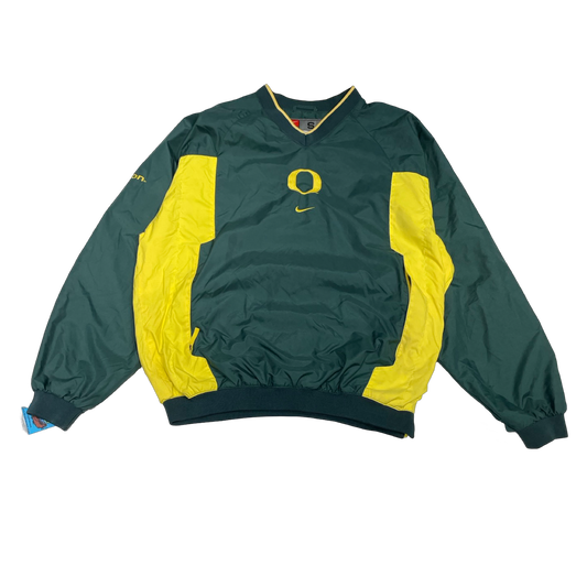 '00s Oregon Ducks Embroidered "O" Windbreaker