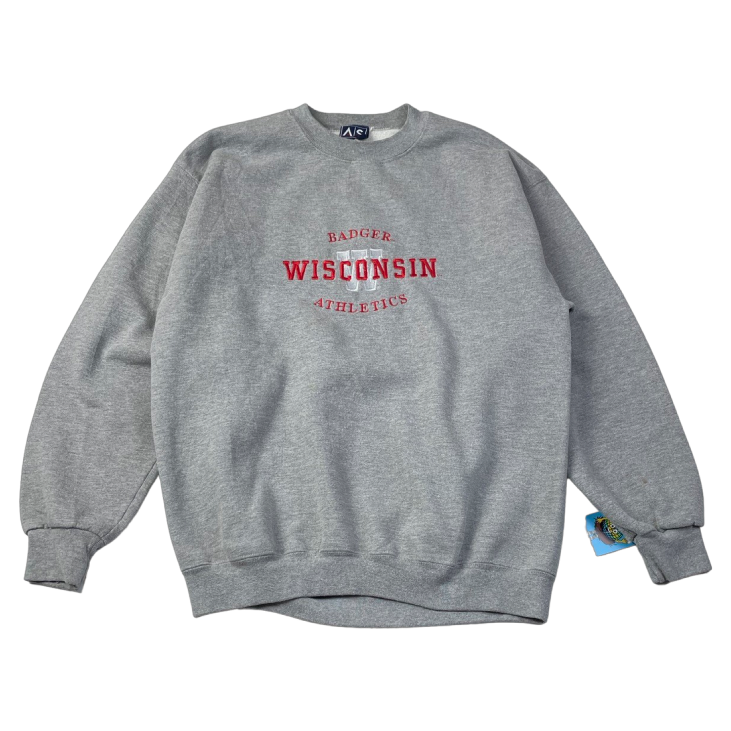 '00s Wisconsin Badgers Embroidered Crewneck